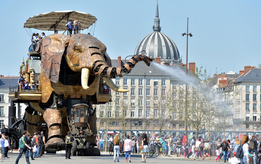 L'éléphant de Nantes - Visiter Nantes